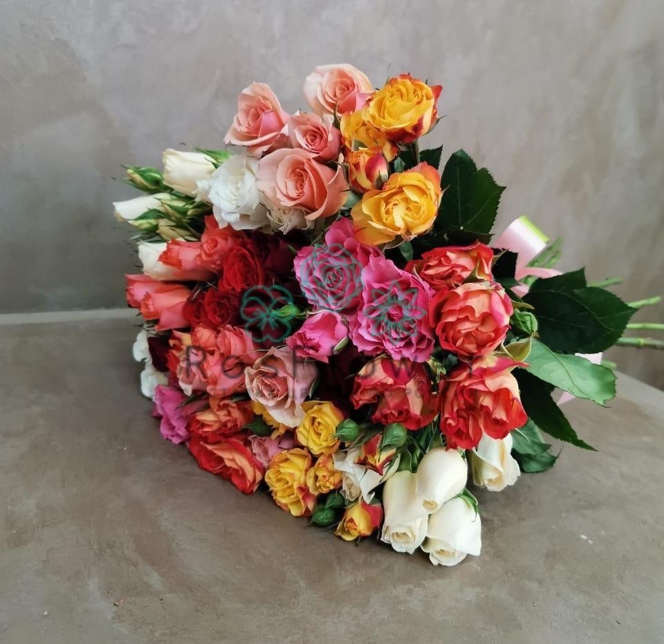 Букет цветов из: Розы в Гришенки