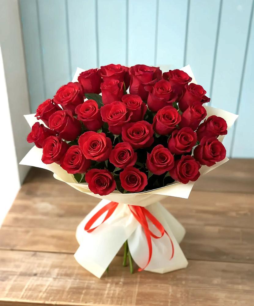 Букет 29 Красных роз в Гришенки