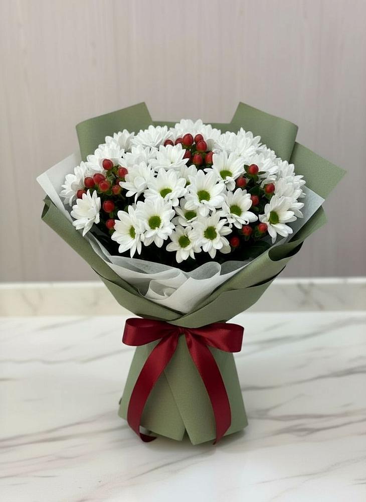 Букет цветов из: Хризантемы в Гришенки