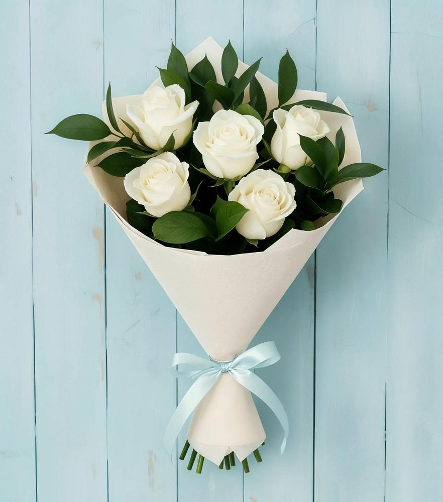 Букет цветов из: Розы в Гришенки