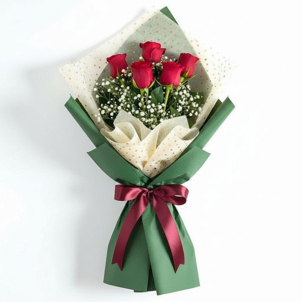 Букет цветов из: Розы в Гришенки