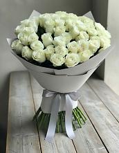 Букет 35 Белых роз в Гришенки