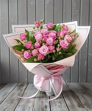 Букет Розовый кустик в Гришенки