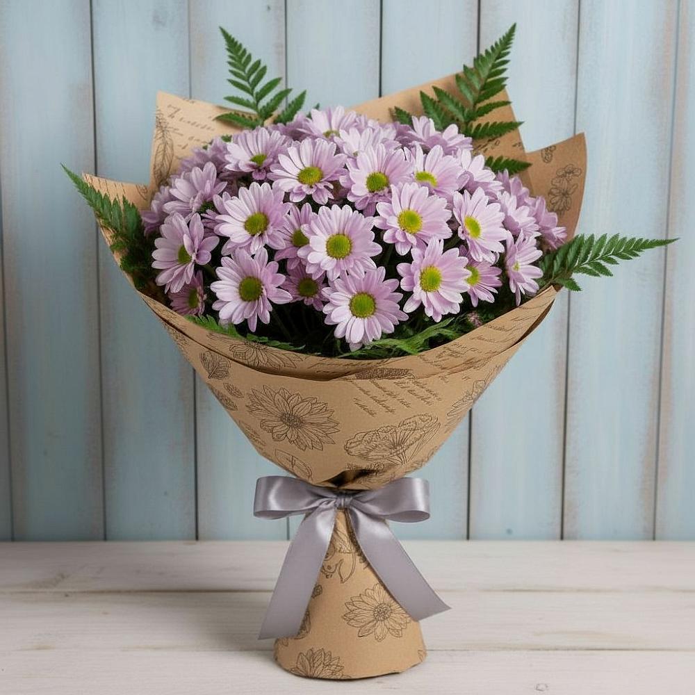 Букет цветов из: Хризантемы в Гришенки