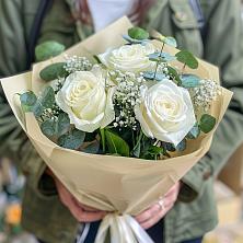 Букет цветов из:  Розы в Гришенки