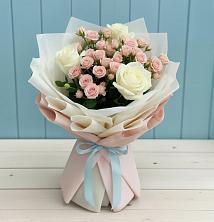 Букет цветов из:  Розы в Гришенки