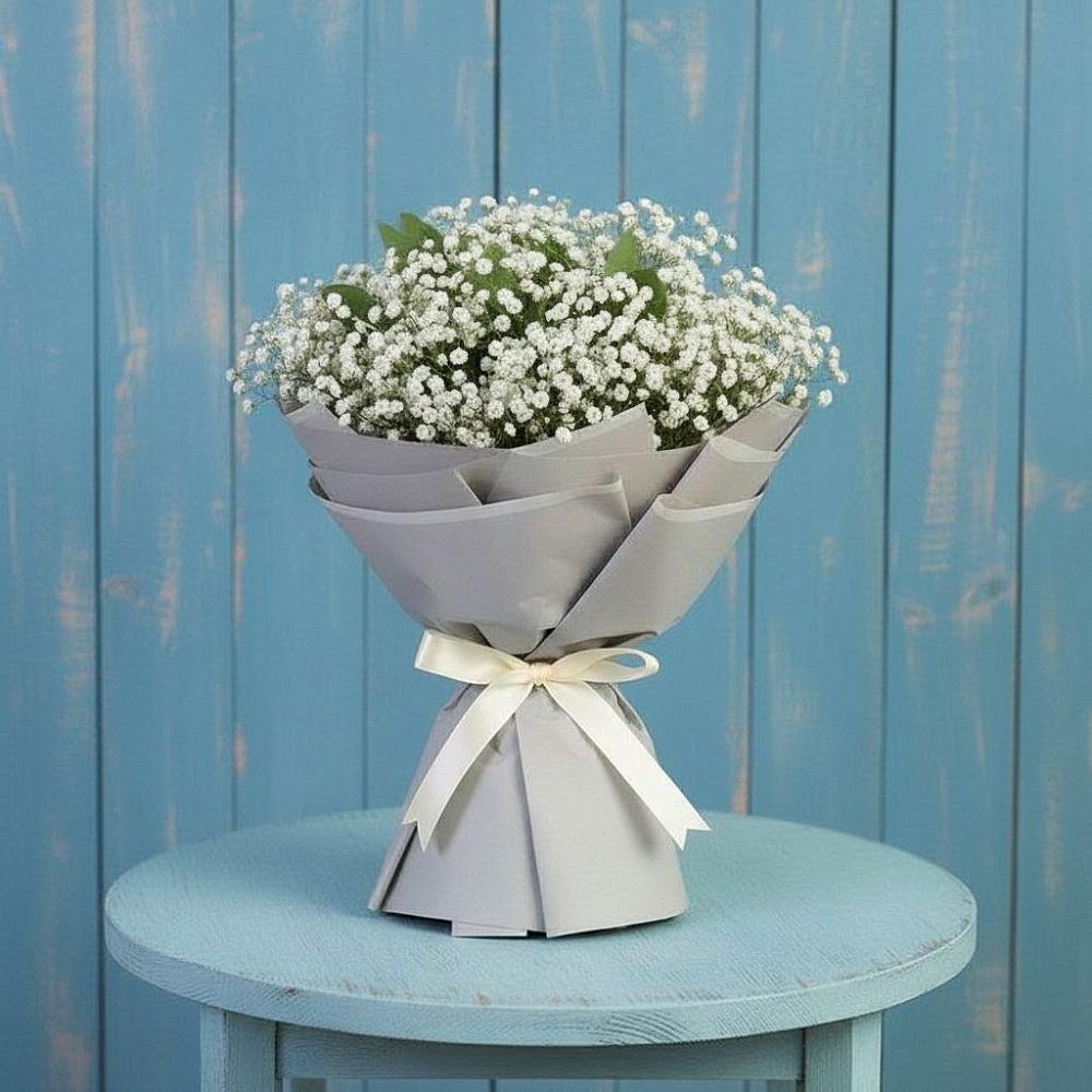 Букет цветов из: Гипсофила в Гришенки