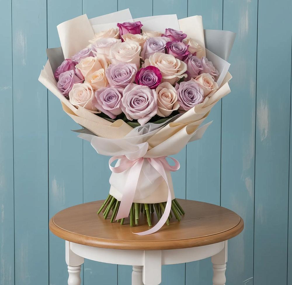 Букет цветов из: Розы в Гришенки