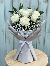 Букет цветов из:  Розы в Гришенки