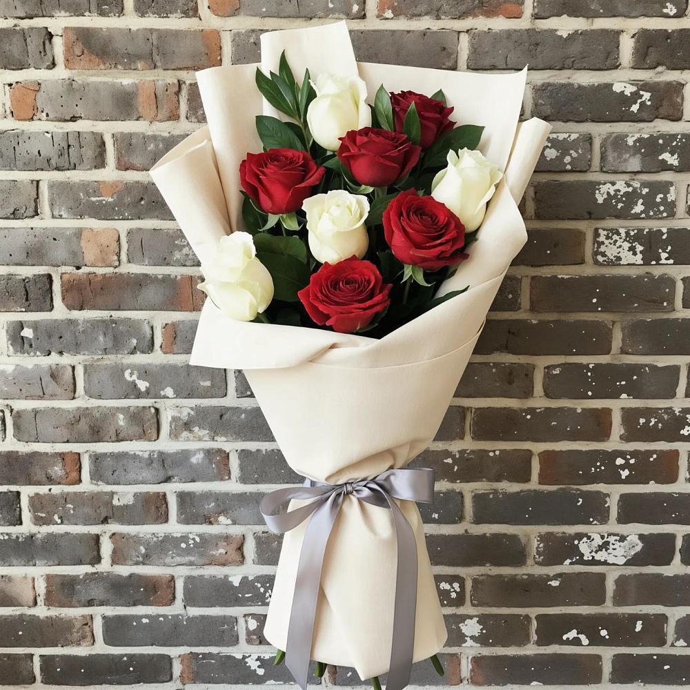 Букет цветов из: Розы в Гришенки