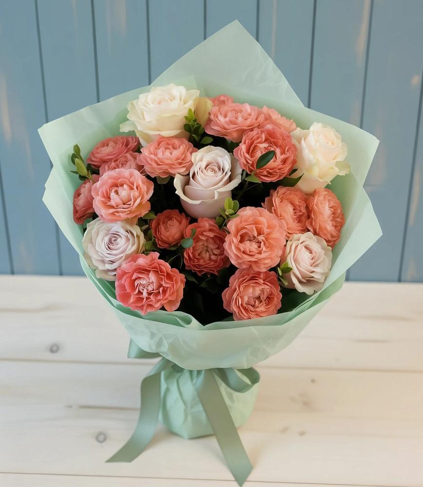 Букет цветов из: Розы в Гришенки