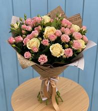 Букет цветов из:  Розы в Гришенки