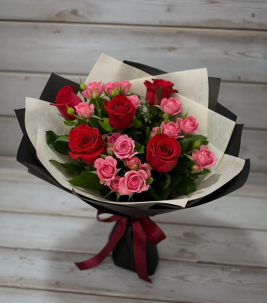Букет цветов из: Розы в Гришенки