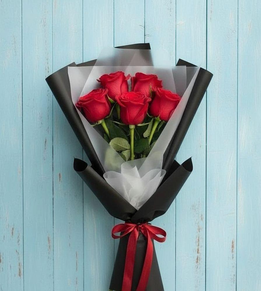 Букет цветов из: Розы в Гришенки