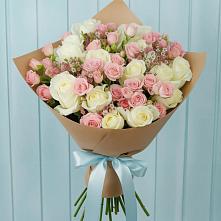Букет цветов из:  Розы в Гришенки
