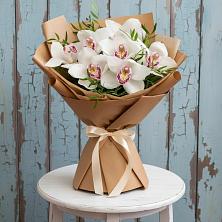 Букет цветов из:  Орхидеи и Розы в Гришенки